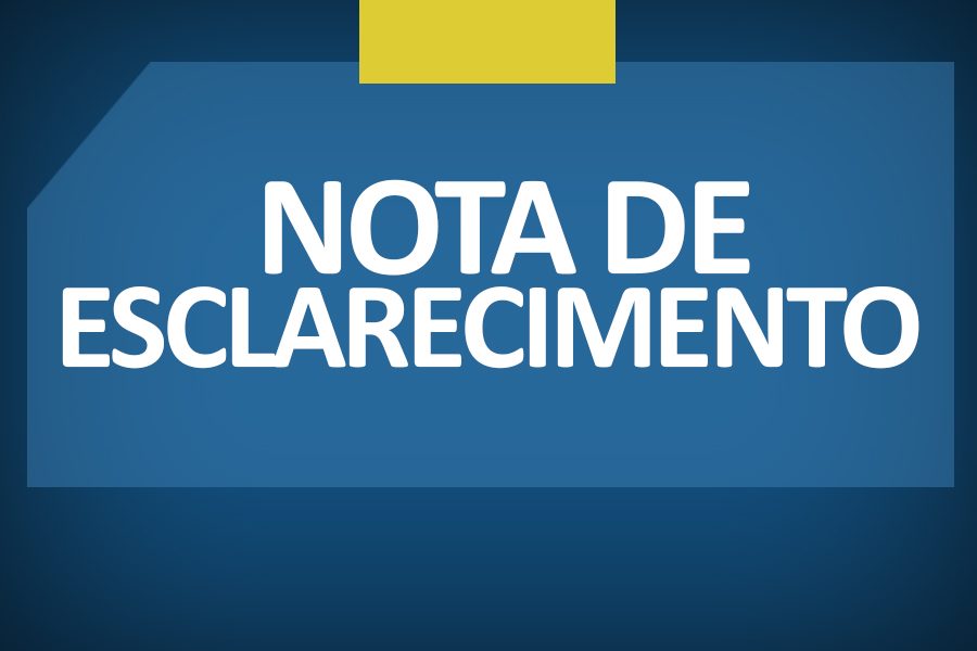Gestão Municipal lança Nota de Esclarecimento à população.