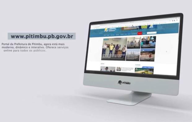 Novo site da Prefeitura de Pitimbu é conceito em modernidade, transparência e serviços